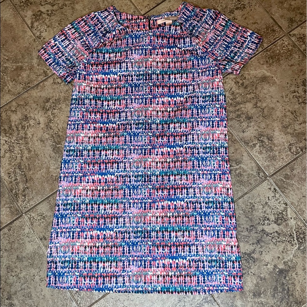 Forever 21 Contemporary Short Sleeve Multicolored Dress